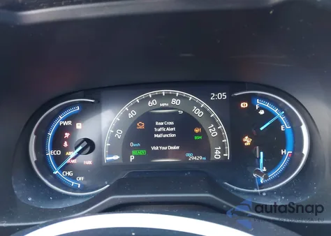 2020 Toyota Rav4 Hybrid Limited z USA, uszkodzony, nr VIN 2T3DWRFV1LW051885